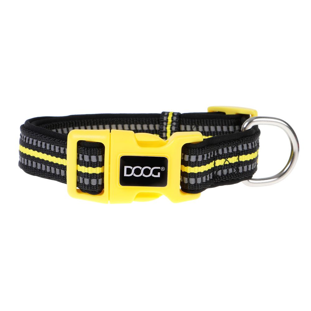 Neoprene Dog Collar - BOLT (NEON)