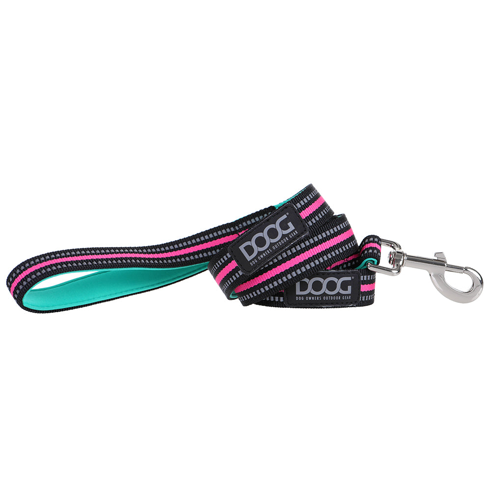 Neoprene Dog Leash - RIN TIN TIN (NEON)